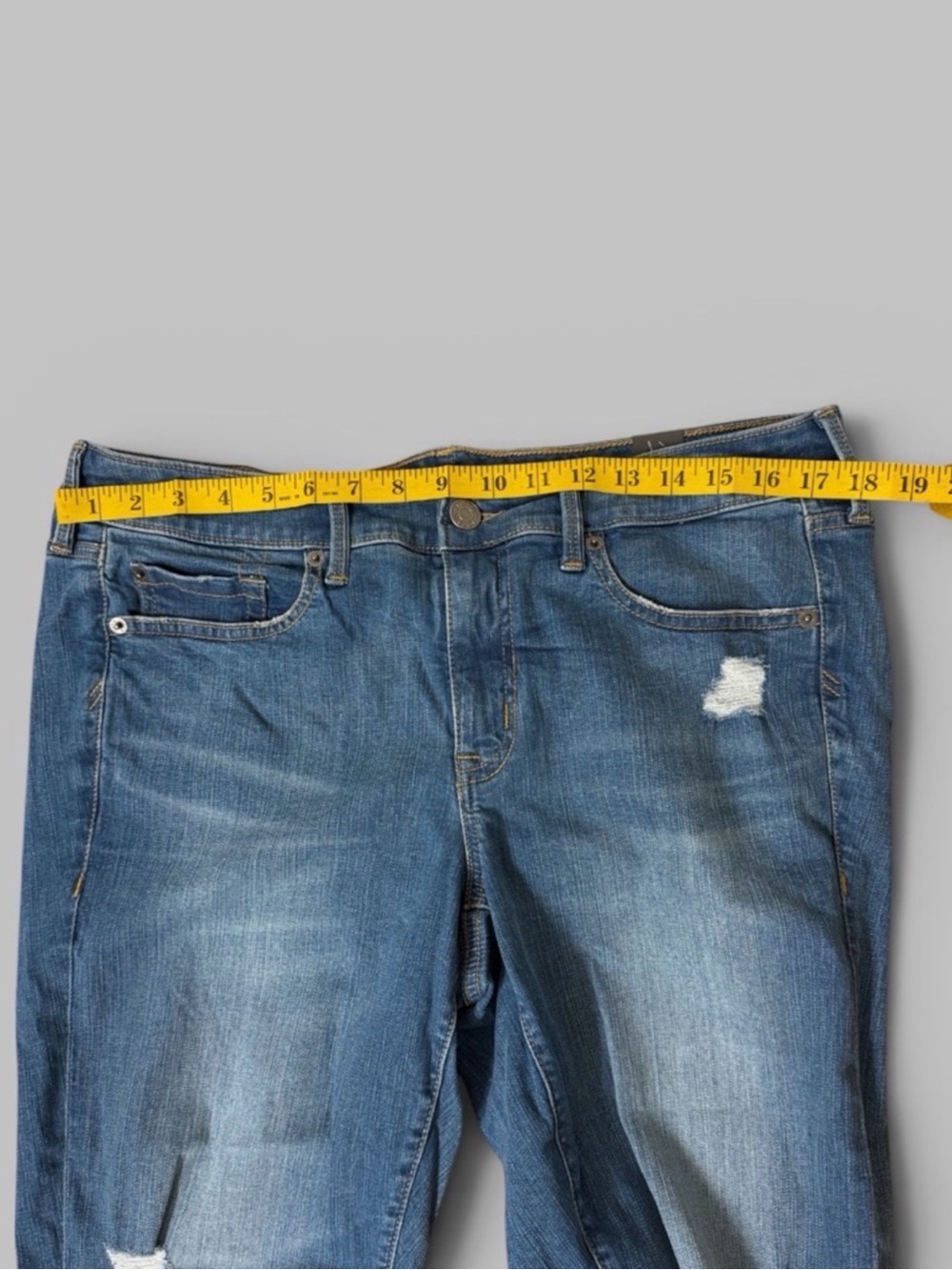 Torrid Perfect Boyfriend Ankle Vintage Stretch Denim Jeans - Picture 6 of 7